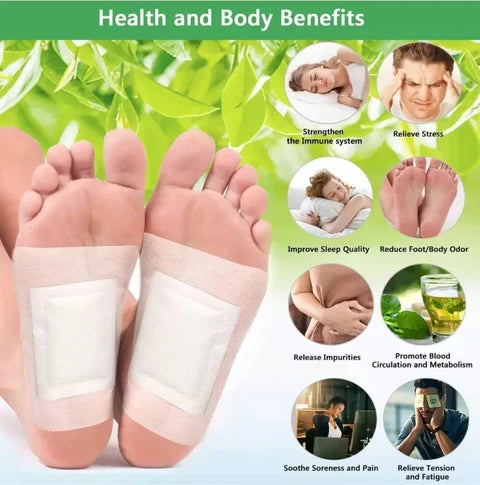 FOOT PATCH DETOXIFY 10 PCS