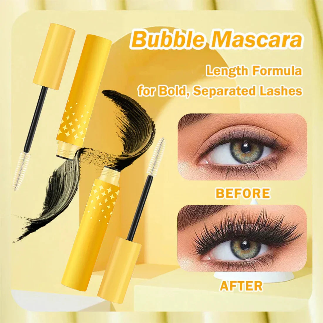 Length Formula for Bold, Separated Lashes 💖Buy 1 Get 1 Free（2PCS）