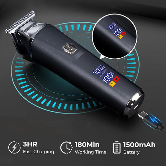 Digital Professional Hair Clipper