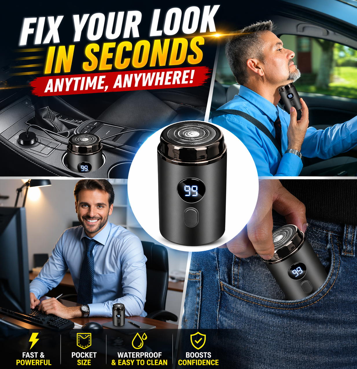 Newest Mini Portable Electric Shaver