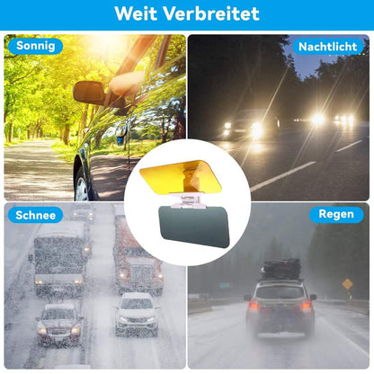 2-in-1 HD Vision Anti-Glare Driving Glasses