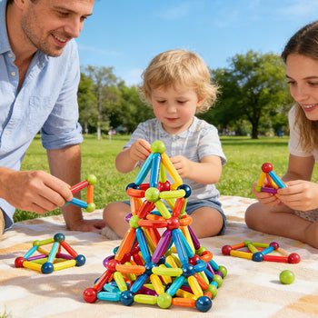46pcs Educational Magnetic Toys