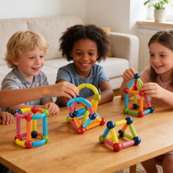 46pcs Educational Magnetic Toys