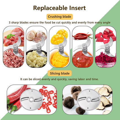 4-in-1 Electric Food Processor