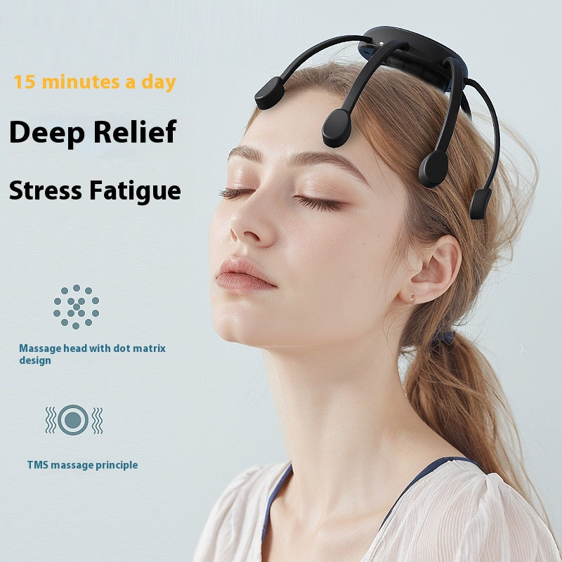 Intelligent Octopus Head Massager – Relaxing Kneading, Multiple Modes & Portable