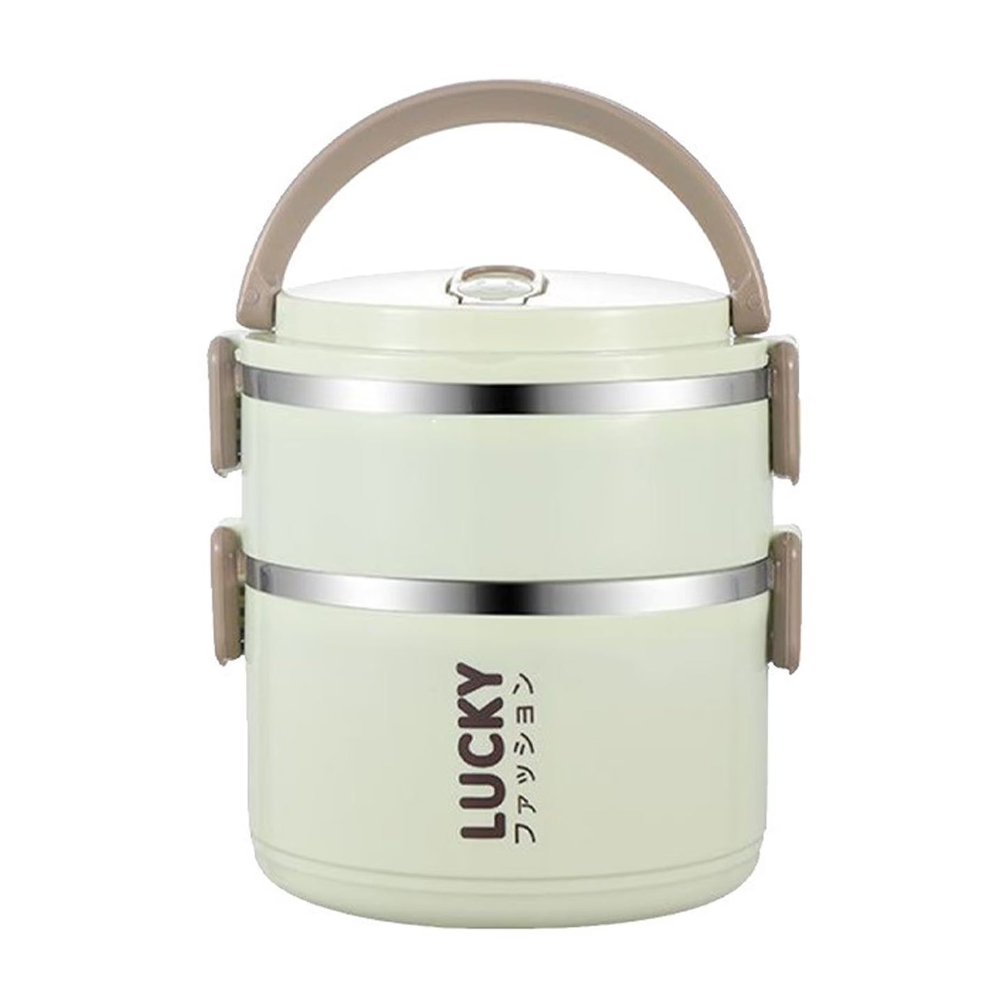 2-Tier Insulated Lunch Box – Leakproof Food Container for School, Office & Camps