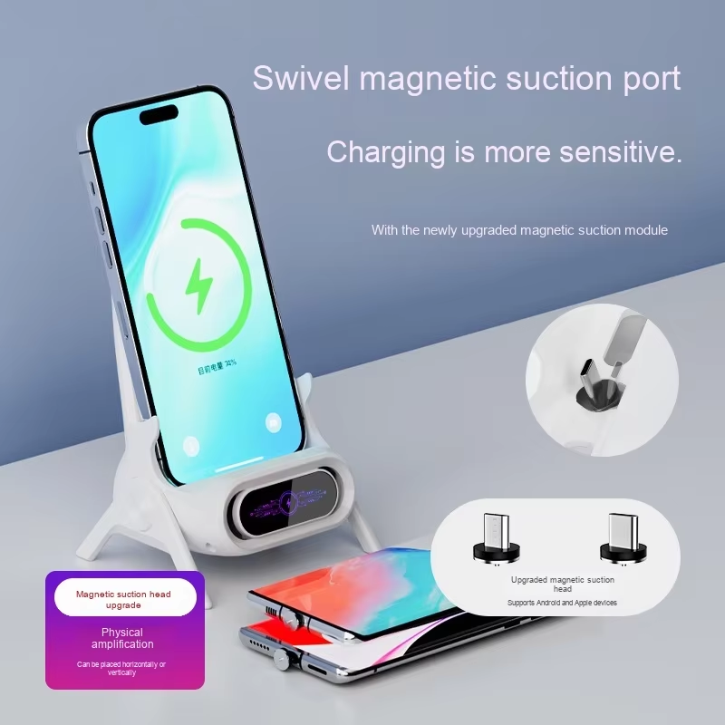 Multifunctional Wireless Fast Charger Phone Stand
