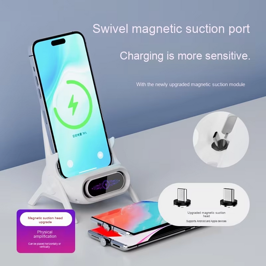Multifunctional Wireless Fast Charger Phone Stand