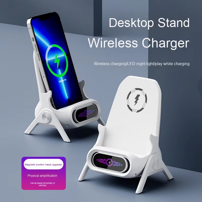 Multifunctional Wireless Fast Charger Phone Stand