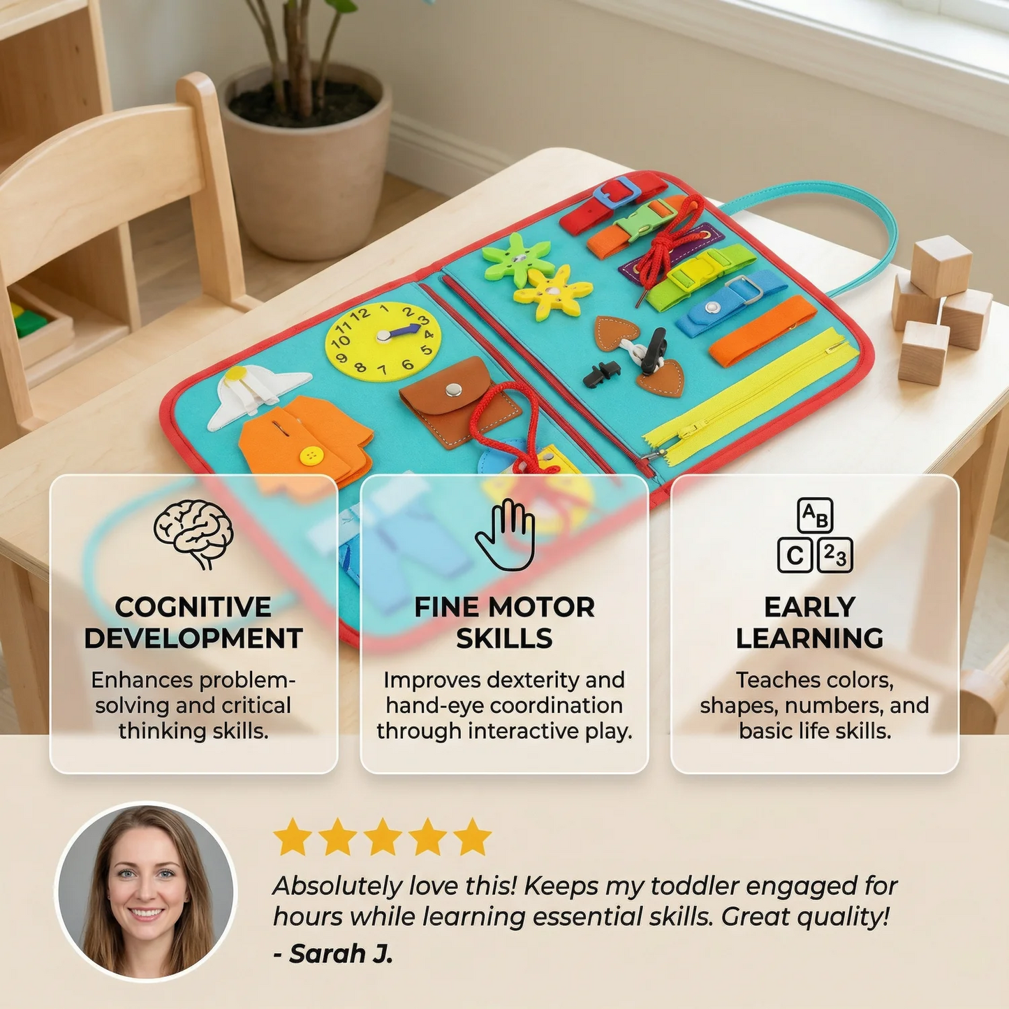 📚 Busy Book For Kids Y