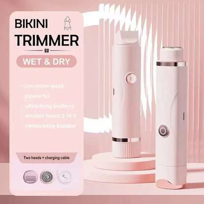 Body Hair Removal Pink Portable Shaver