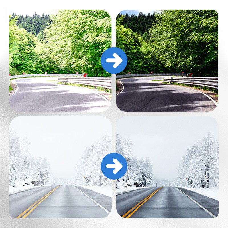 2-in-1 HD Vision Anti-Glare Driving Glasses